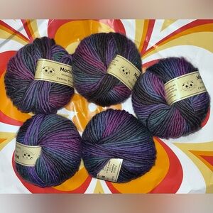 5 Skein Lot of Crystal Palace Mochi Plus Yarn